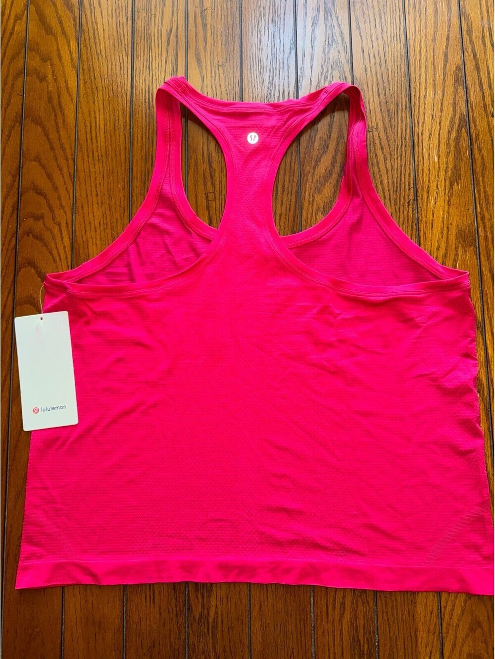 Lululemon Swiftly Tech Scoopneck Tank 2.0 Race Mulberry Spark Size 14 NWT